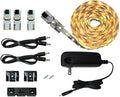 Inspired LED | Cut and Connect LED Light Strips| Super Bright - 18 LEDs per Foot | Pure White 4200 K | 9.5ft/ 3M | Flexible LED DIY Kit