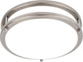 Hlite 36W 13inch LED Flush Mount Ceiling Light Fixture,3600LM Super Bright Light Fixture Ceiling Mount,LED Ceiling Light Flush Mount for Bedroom,Kitchen,Bathroom,5000K Daylight White,Nickel (1Pack)