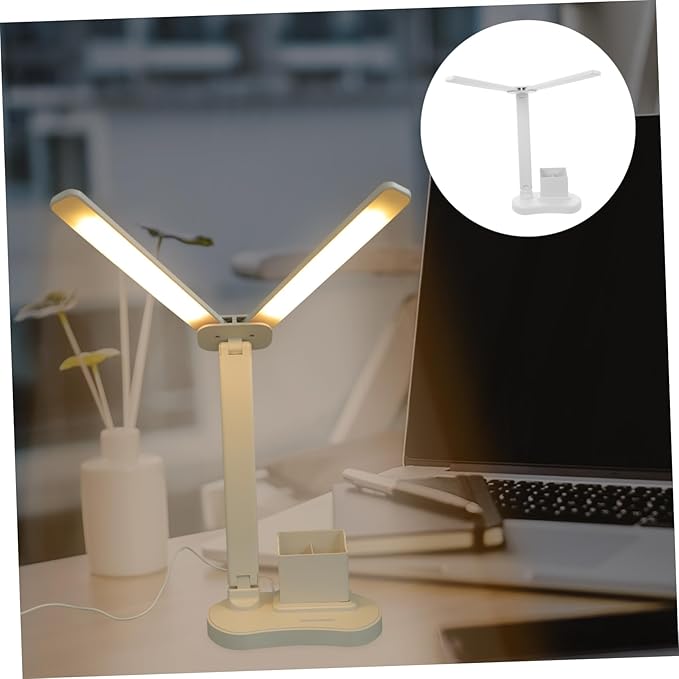 ARTIBETTER Eye-Caring Dimmable Led Desk Lamp USB Control and Brightness for Home Office and Study Use Design for Easy Portability