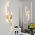 CANEOE Battery Operated Wall Sconces with Remote Control,10000mAh USB Rechargeable Gold Wall Light,3000K-6000K LED Wireless Wall Lamp for Bedroom,Hallway,Background Wall,31.5inch,1 Pack