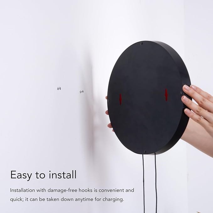 Sunset Lamp Wall Light, Sun-Tracking Ambient Lighting with Manual Sunset Mode | Modern Warm Mood Lighting for Funky Home & Office Decor