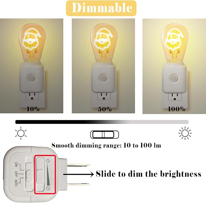 Night Lights Plug into Wall 1-Pack, 1W Plug in Night Light, Motion Activated, 2200K Warm White, Auto-On/Off, for Adults Kids Room Bedroom Bathroom Hallway Kitchen