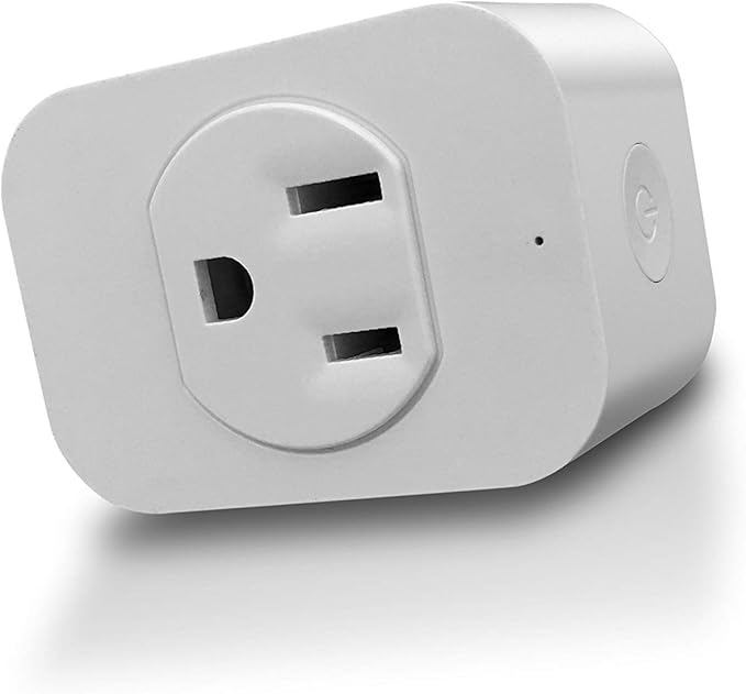 Aluratek eco4life Smarthome WiFi Outlet Plug, White