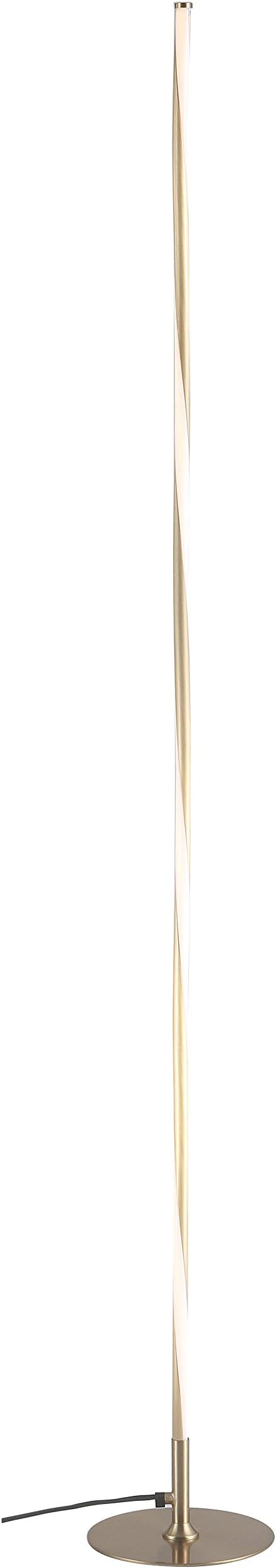 Eyely EYL7006B Ziggy 63.75" LED Integrated Floor Lamp for Reading Room, Living Room, Office, Bedroom, Modern, Contemporary, Gold
