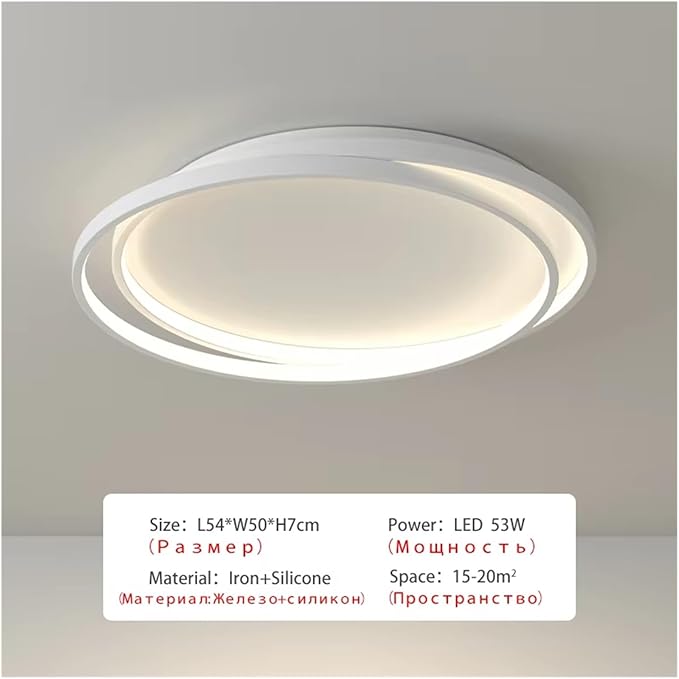 Bedroom Study Lamp Modern LED Ceiling Light Nordic Smart Home Interior Lighting Fixtures