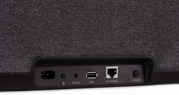 Denon Home 350 Home Stereo Wireless Speaker (Black), Bluetooth Wireless, 0.75" Tweeters, 6.5" Woofers, HEOS Built-in, AirPlay 2, Multi-Room Streaming, Simple Setup, Powerful Design