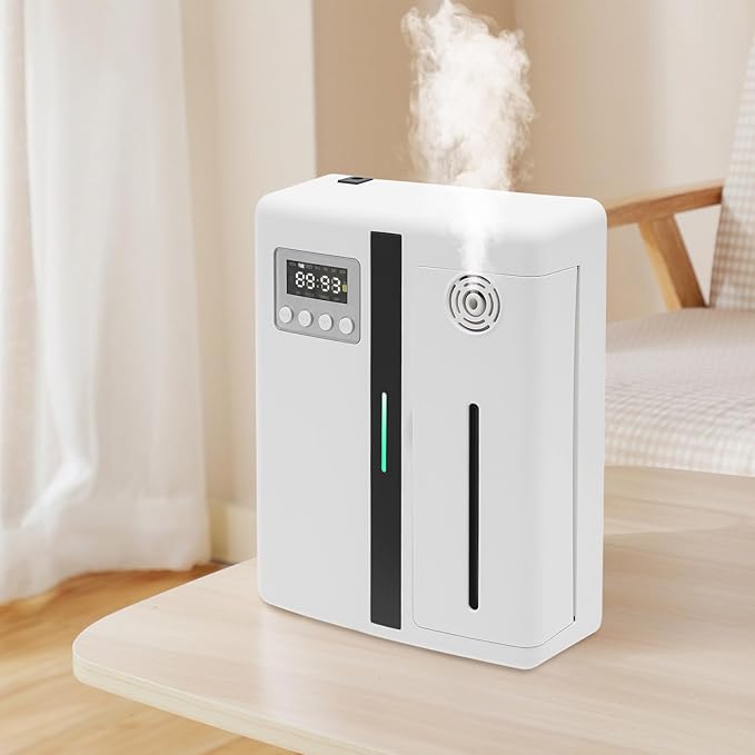 200ml Smart Scent Air Machine, Large Capacity Fragrance Diffuser, Essential Oil Diffuser with Bluetooth App Control Covers up to 21,188ft³ for Home, Office & Hotel
