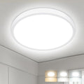 hepside 15.8INCH Big Dimmable Flush Mount Ceiling Light Fixture White, 3CCT 3000/4500/6000K Ceiling Lamp, 36W 3600LM Super Bright Low Profile Light for Bedroom, Kitchen, Bathroom, Hallway