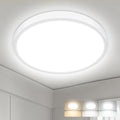 hepside 23INCH Big Dimmable Flush Mount Ceiling Light Fixture White, 3CCT Selectable 3000/4000/6500K Ceiling Lamp, 56W 5600LM Super Bright Low Profile Light for Bedroom, Kitchen, Bathroom, Hallway