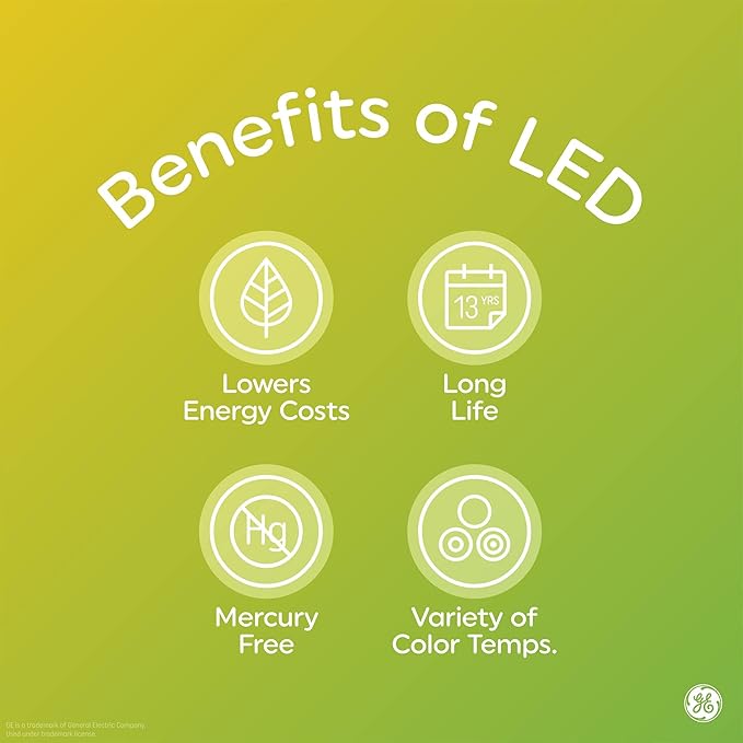 GE LED+ Motion Sensor Fixture, 20W, Flush Mount Ceiling Light with Motion Sensor, Security Light, Soft White (1 Pack)