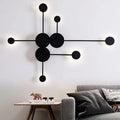 Lights LED Modern Indoor Nordic Circle Background Creatively Decorative Acrylic for Living Room Bedroom