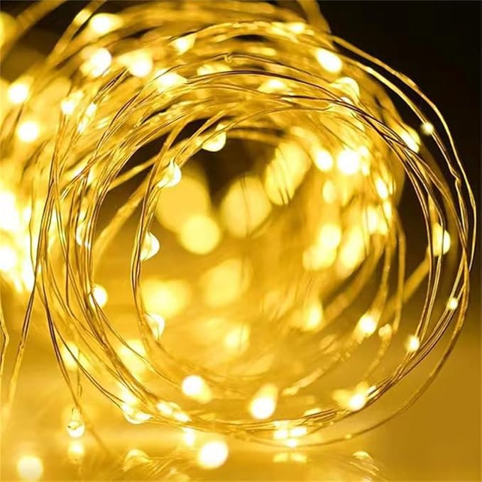 WESEN 300 LED Christmas String Lights Indoor Outdoor-2Pack, Solar String Lights 110FT with 8 Lighting Modes, Twinkle Fairy String Light for Bedroom Wedding Xmas Tree Party Garden Patio (Warm White)