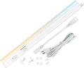Sunlite LED Under Cabinet Lighting Plug in 12 Inch Linkable Under Counter Lights for Kitchen 16 Watts, 120 Volts, 1600 Lumens, Adjustable 3 CCT 3000K-5000K, 50,000 Hour Lifespan, ETL Listed LED Light