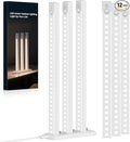 12-Pack 12-Inch Under Cabinet Lighting with 2 charging station Rechargeable Motion Sensor Light Indoor 3 Color Dimmable Closet Light,USB Stick LED Magnetic Under Counter Lights for Kitchen Stair
