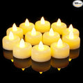 Amagic 100Pack Flameless LED Tea Lights Candles Battery Operated, Electric Fake Tealight Candles for Votive, Halloween, Christmas, Home Decor, Wedding, Table Decor (100Pack)