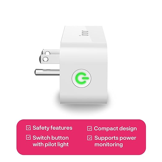 Innr Zigbee Smart Plug, Works with Philips Hue*, Alexa and SmartThings, Zigbee Repeater, Energy Monitoring, 4-Pack