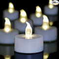 200 Pack LED Tea Lights Bulk, 200+ Hours Long Lasting Battery Operated Flameless Candles for Wedding Centerpieces, Proposal Decorations, Valentine's Day & Event Decor (Warm White)