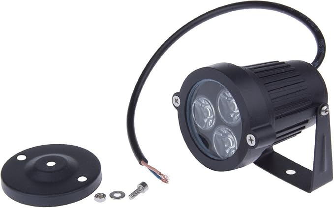 LemonBest® LED Low Voltage Landscape up Down Light for Outdoor Yard Step Lighting Warm White