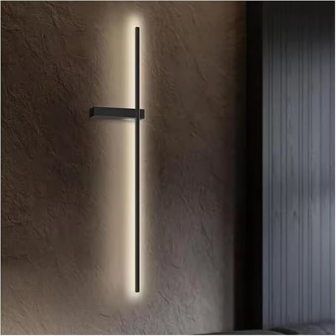 LED Wall Lamp Modern Minimalist Strip Wall Decor Lights Lighting for Bedroom Bedside Living Room TV Sofa Lobby Background Decor,for The Living Room