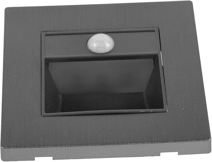 Motion Sensor Led Step Light Warm Indoor Recessed Lighting for Stairs and Aisles and Eye-Friendly Design for Safe Nighttime Navigation