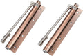 Automatic door closers,2Pcs Spring Loaded Door Closer,Automatic Adjustable Door Closing Mechanism,Stainless Steel Gate Closer,Durable Door Hardware For Office Door Home Improvement For Home Door (6 Co