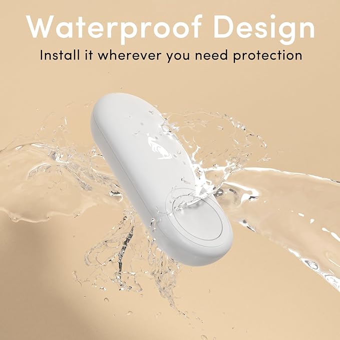 Water Leak Detector+Climate Sensor,Hygrometer Thermometer with App Notifications,Wireless 2.4G WiFi,Humidity Temperature Alarm,for Home, Basement, Kitchen,Washroom,Bedroom