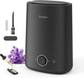 BREEZOME 5L Humidifiers for Bedroom, Ultrasonic Cool Mist Top Fill Humidifier & Essential Oil Diffuser, 360°Nozzle, Auto Shut-off, 50H Runtime, Quiet Humidifiers for Large Room, Baby Nursery, Plants