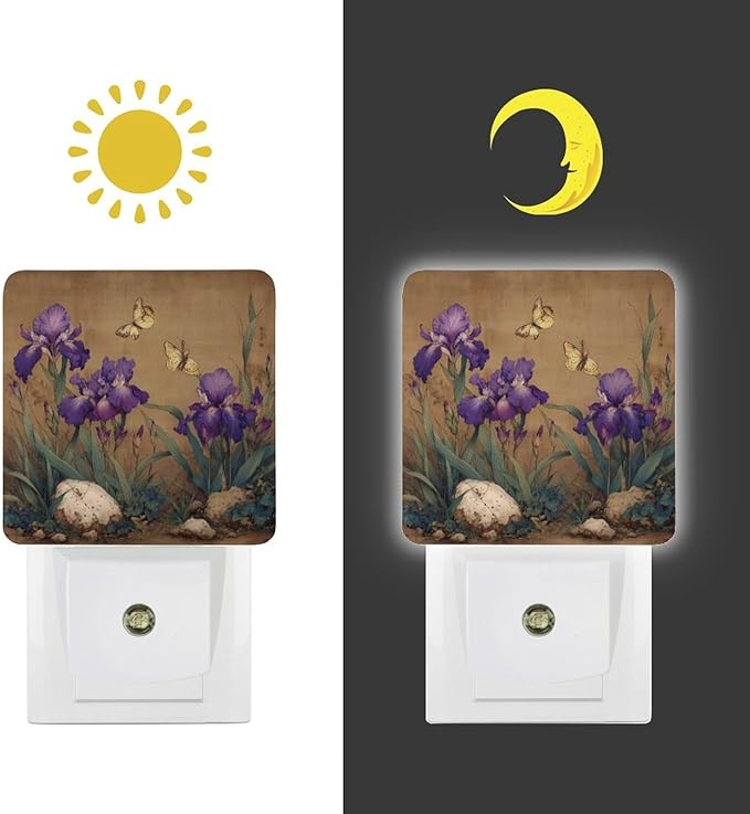 Night Lights Plug Into Wall, Classical Vitality LED Smart Light Sensor Night Light Auto Dusk to Dawn for Hallway, Bedroom, Bathroom, Stairway