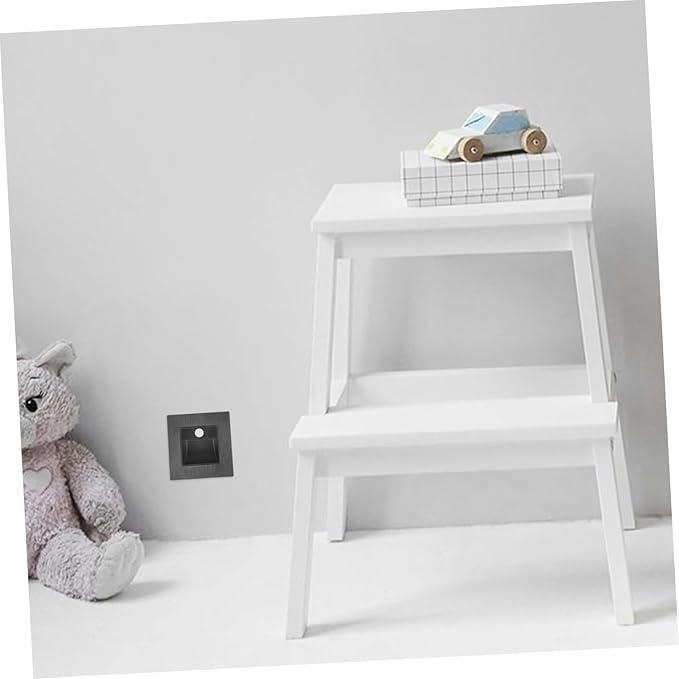 Led Motion Sensor Stair Lights Warm Soft Glow Indoor Step Light for Hallways Staircases and Rvs Gentle Eye-Friendly Illumination Easy Installation