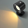 Motion Sensor LED Wall Lights with Remote, Cordless LED Wall Mounted Sconces with RGB & Warm White Lighting, Rechargeable Indoor Wall Lamp for Bedroom Bedside Living Room Corridor Picture