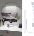 MY BEAUTY LIGHT Bright Dimmable Led Vanity Light Bar for Mirror, 2600K-6800K Adjustable Color Temperature Bathroom Vanity Light Fixtures, 0°-135° Angle Adjustable LED Makeup Mirror Lights