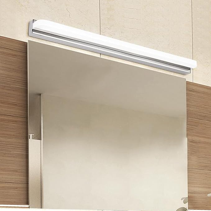 Vanity Lighting LED Mirror Front Light, Stainless Steel Waterproof Anti-Fog Bathroom Vanity Light, Modern Minimalist Acrylic Lamp Make-up Lamp Wall Lamp Bath Lights