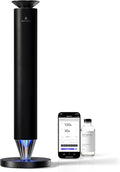 Wireless Rechargeable Hotel Scent Diffuser Starter Kit - 1500 Sq Ft Coverage, Alloy Atomization System,Mood Light,Waterless Oil Diffuser, Including 120ml Essential Oil, for Home,Large Room,Spa,Black