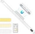 WILLED 3W Led Light Bar with Remote Control, Eye-Friendly Vanity Lights, 3 Color Temperatures Mirror Lights, Button Control Magnetic Light Bar Stick on Wall, Under Cabinet, Closet, Bathroom and Desk