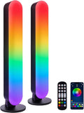 RGB Light Bar,Smart LED Light Bar for Room,16 Million Colors,Three Control Modes,Dynamic Music Sync Mode,213 Preset Modes,USB Interface