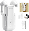VEVOR Automatic Curtain Opener, APP and Remote Control, Hub Included, Electric Smart Curtain Opener Compatible with Alexa and Google Home, Timed Opening and Closing, Silent Mode, for Roman Rods