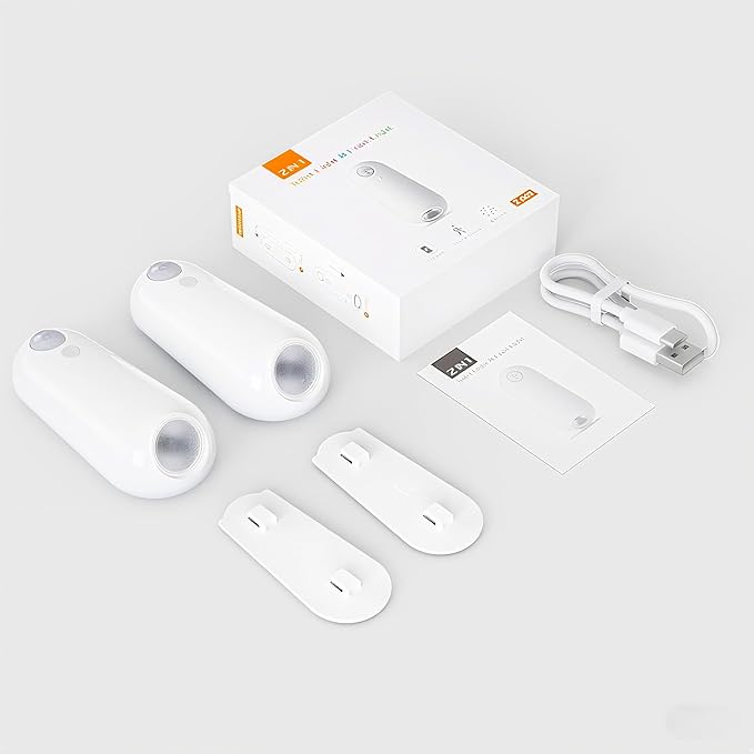 Toilet Night Light Motion Sensor, 8 Color Changing LED Wall Motion Sensor Light Indoor Bathroom Accessories Decor, Inside Toilet Lights Christmas Stocking Stuffers for Men Kids Birthday Gifts (1 Pack)