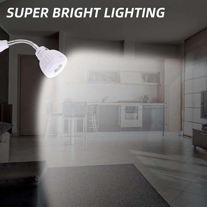 Plug in Motion Sensor Light, Dusk to Dawn Night Light AC Outlet Plug-in Wall Stair Lamp Indoor Smart Motion Activated LED Sensor Light (5, Watts)