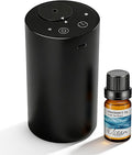 Voice Control Smart AI Waterless Scent Diffuser Starter Kit - Alloy Atomization System, Rechargeable Hotel Scent Diffuser, 1500 Sq Ft Coverage, for Home, Large Room, Spa, Cream