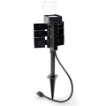 BLACK+DECKER Garden Timer Stake with 6 Grounded Outlets - Waterproof Outlet Timer with 30-Minute Intervals for Lights, Tools - Outdoor Power Stake with Overload Protection - Premium Light Timers