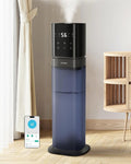 Humidifiers for Bedroom 2.1Gal/8L, Smart Humidifier Large room, Cool Mist Humidifiers for Bedroom Large Room with Extended Tube, WIFI App&Voice Control, Humidifiers for Home Baby Plants, Blue