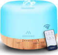 500ml Diffuser with Remote Control Waterless Automatic Shut Off Essential Oil Diffusers with Timing Mode Adjustable Oil Diffuser for Home