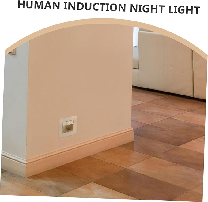 Healifty Led Step Lights Motion Sensor Indoor Outdoor Stairway Lighting Soft Warm for Home Stairs