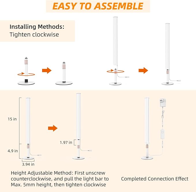 MY BEAUTY LIGHT LED Vanity Lights for Mirror, Dimmable and Color Temperature Changeable LED Makeup Lights, Height Adjustable 24V Fill Light for Selfie, Photography, Video Recording Conference Lighting