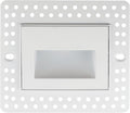 3W Trimless Horizontal Step Lights, White Finish, 120V Dimmable LED Stair Lights Indoor and Outdoor,110 Lumens, CRI 90+,IC Rated, ETL Listed, 5CCT Selectable 2700K|3000K|3500K|4100K|5000K