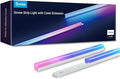 Govee RGBIC LED Strip Lights 3.28ft Extension with Covers, LED Diffuser Channel with LED Lights for Bedroom, Skirting Lines, Studio, Cabinet, Smart LED Lights Work with Alexa and Google Assistant