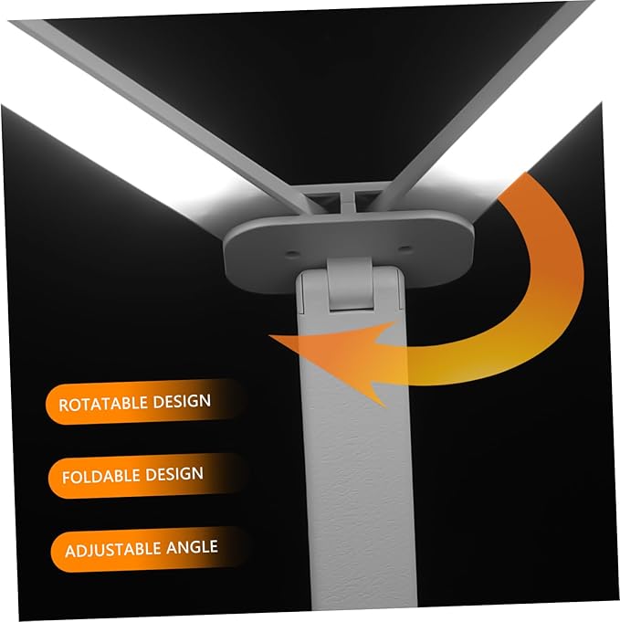 ARTIBETTER Eye-Caring Dimmable Led Desk Lamp USB Control and Brightness for Home Office and Study Use Design for Easy Portability