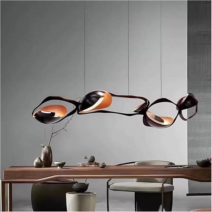Modern Home Decor Led Lights Pendant Light Lamps for Living Room Chandeliers for Dining Hanging Indoor Lighting,Modern LED Chandelier(RC Remote dimming,Length 150)