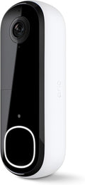 Arlo Video Doorbell HD | 2nd Gen | Wireless/Wired Option, 2-Way Audio, Night Vision, Head to Toe Video View, Integrated Siren | Live Stream | Real Time Notifications |180 Deg Wide View, White