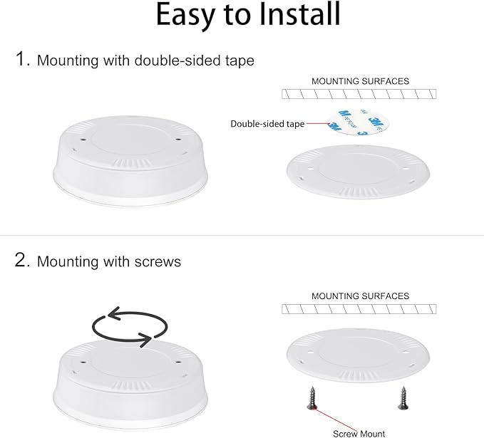 Wireless LED Puck Lights with RF Remote(3-Pack), Battery Operated Under Cabinet Lights, Color Changing Stick On Lights,Dimmable Tap Light with Timmer for Closet Bedroom Kitchen Drawer Counter
